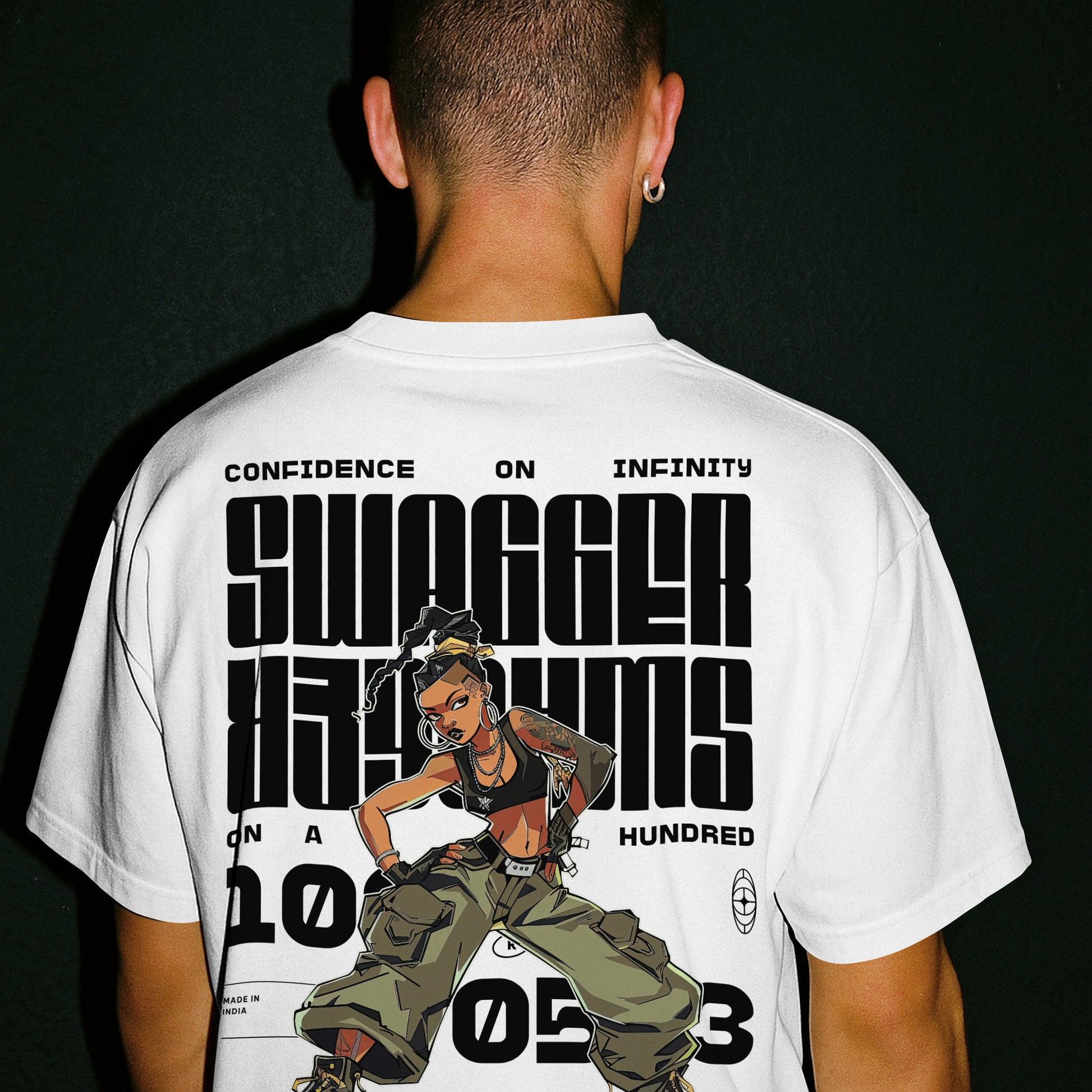 TIME LESS OVERSIZED T-SHIRT
