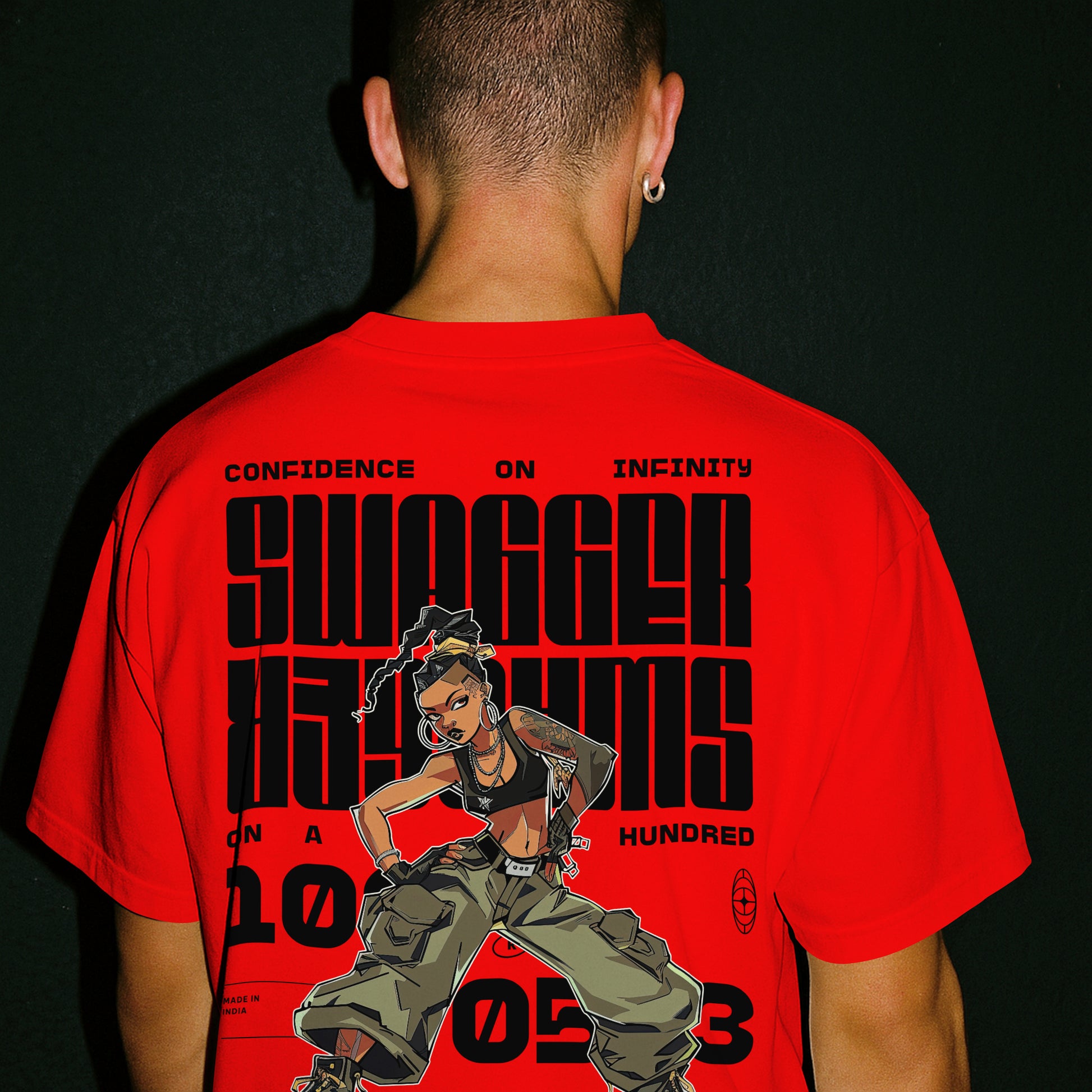 TIME LESS OVERSIZED T-SHIRT