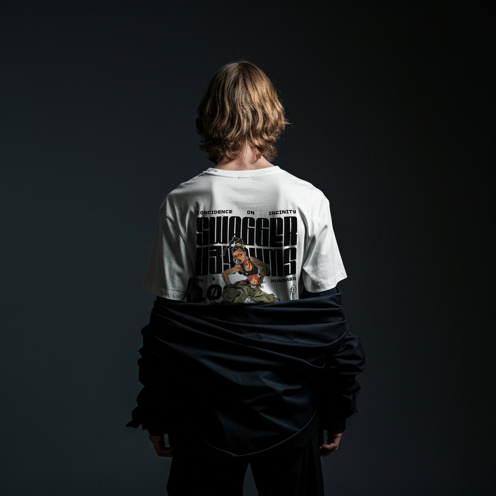 TIME LESS OVERSIZED T-SHIRT