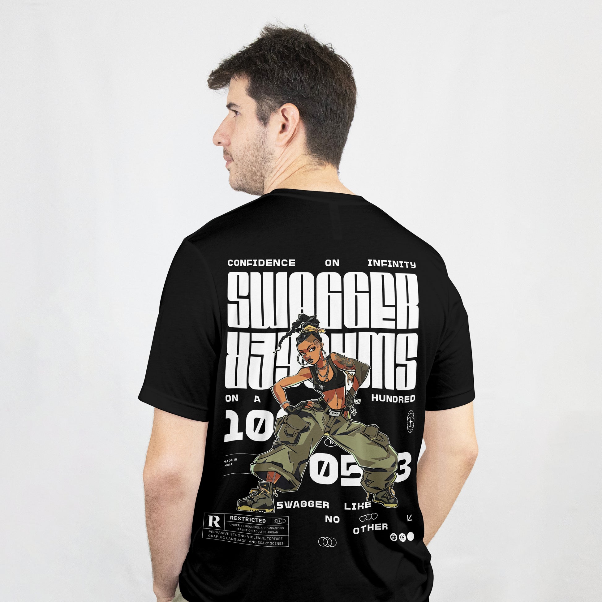 TIME LESS OVERSIZED T-SHIRT